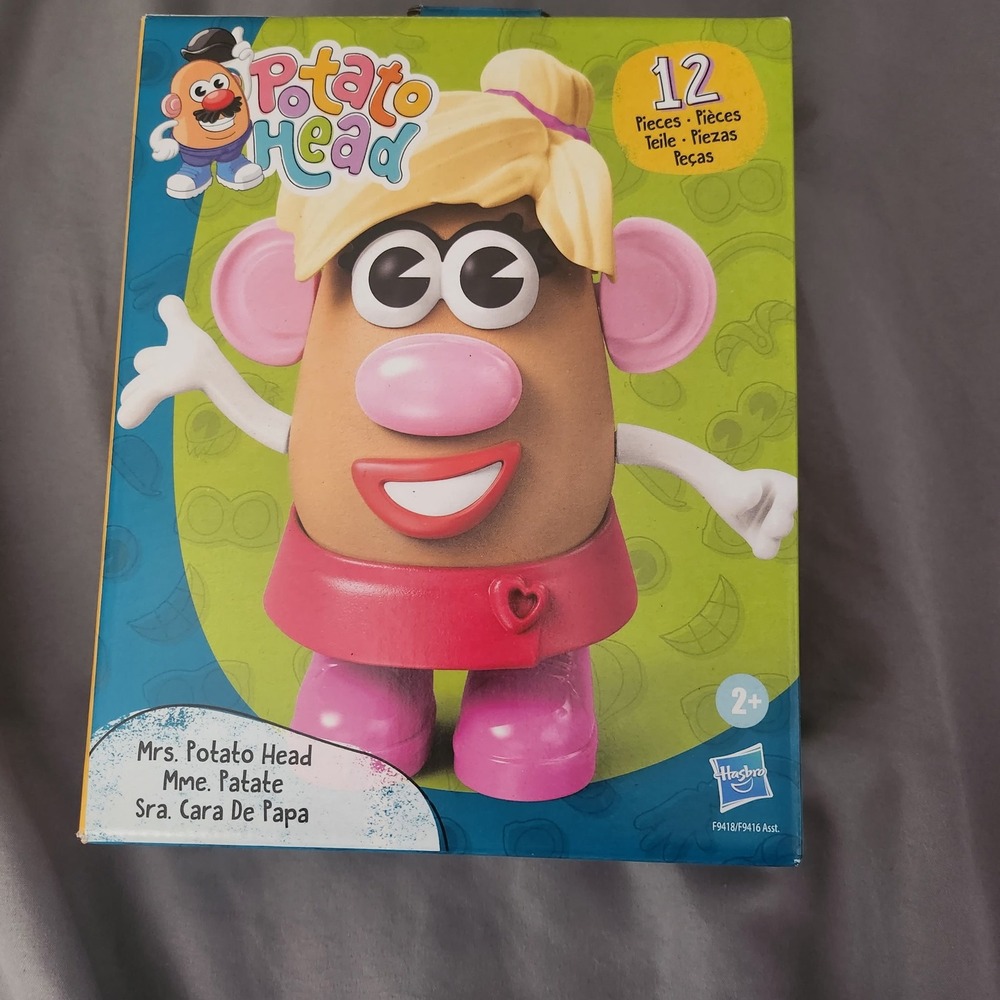 Hasbro Mrs Potato Head 12 Pieces Creative Mix Match Toddler Toy Ages 2+ F9418